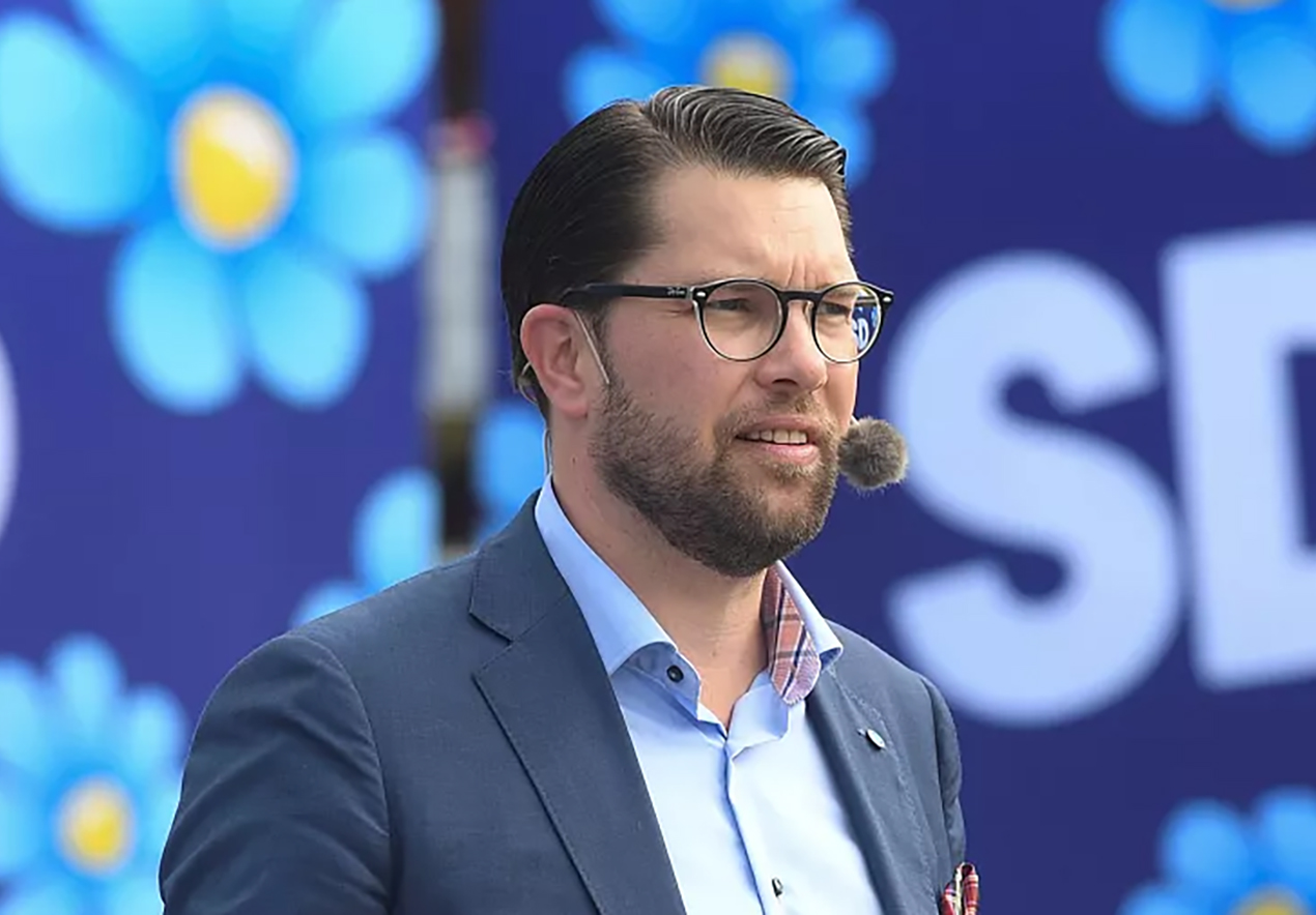 Spôsobuje rozruch svojou požiadavkou: Líder Švédskych demokratov Jimmie AkessonReuters